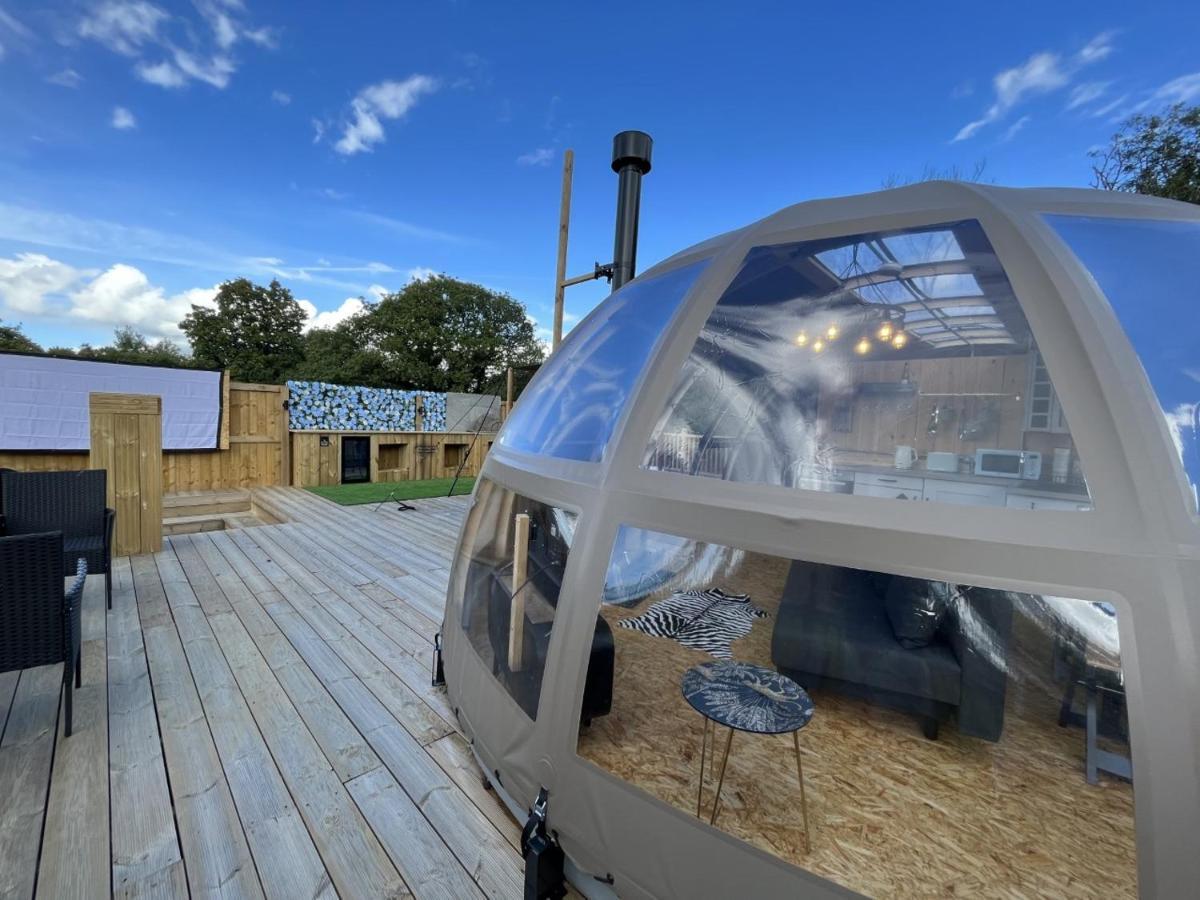 Sunrise Dome Tent Tenby Exterior foto