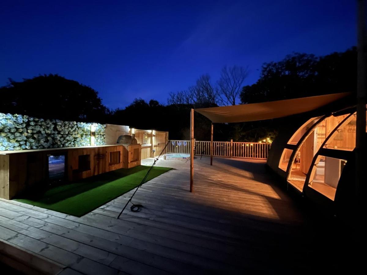 Sunrise Dome Tent Tenby Exterior foto