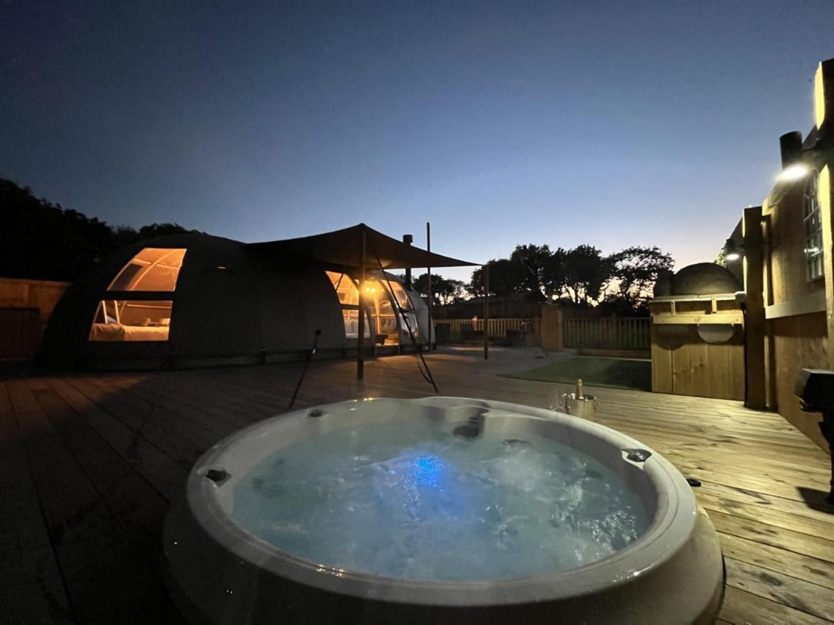 Sunrise Dome Tent Tenby Exterior foto
